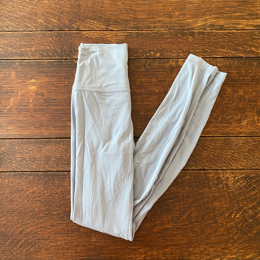 Light blue align leggings